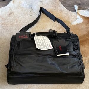 TUMI Alpha 3 Carry-On Garment Bag designed for business trips NWT